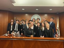 Drew's mock trial team wraps up another successful season! 