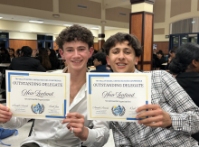 Drew Model UN Delegates Recognized for Outstanding Leadership at the Tri Valley Conference Drew Model UN Delegates Recognized for Outstanding Leadership at the Tri Valley Conference
